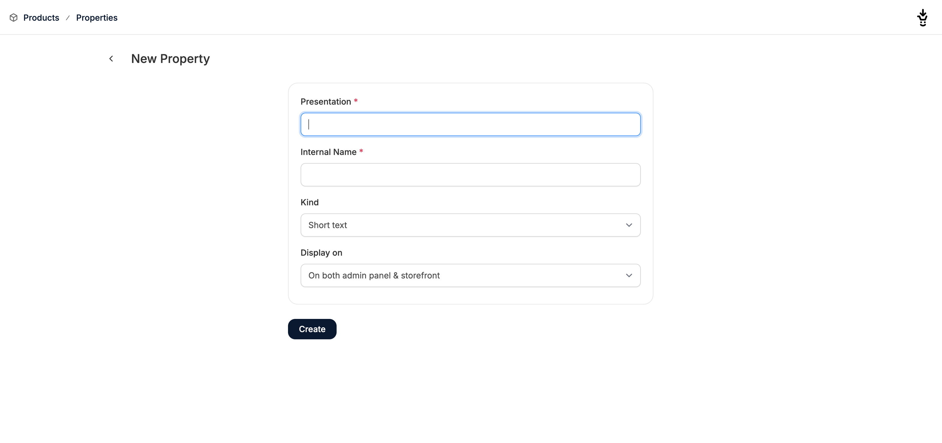 How to add a new product property in Spree