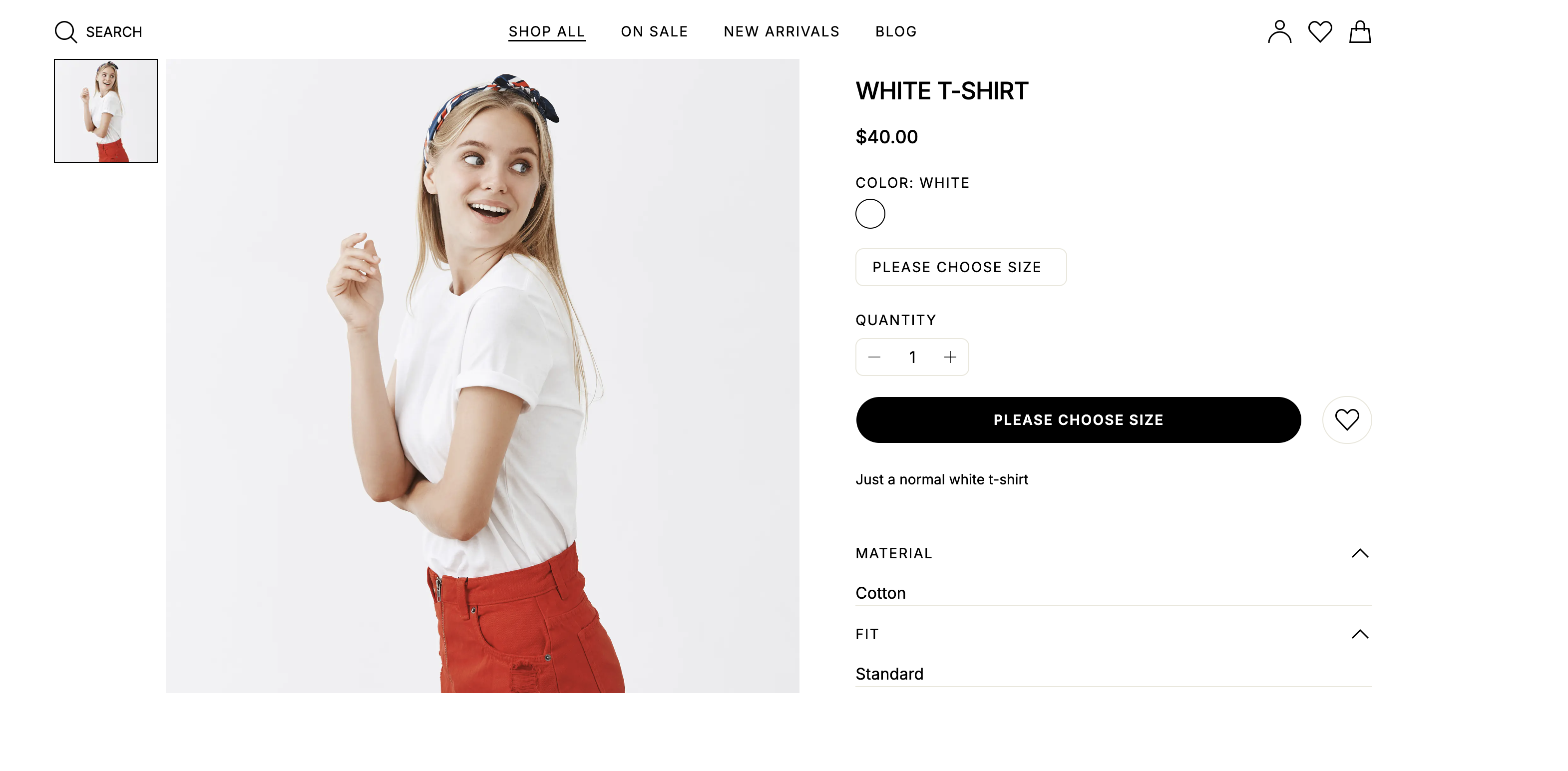 How product products are displayed in Spree on the PDP