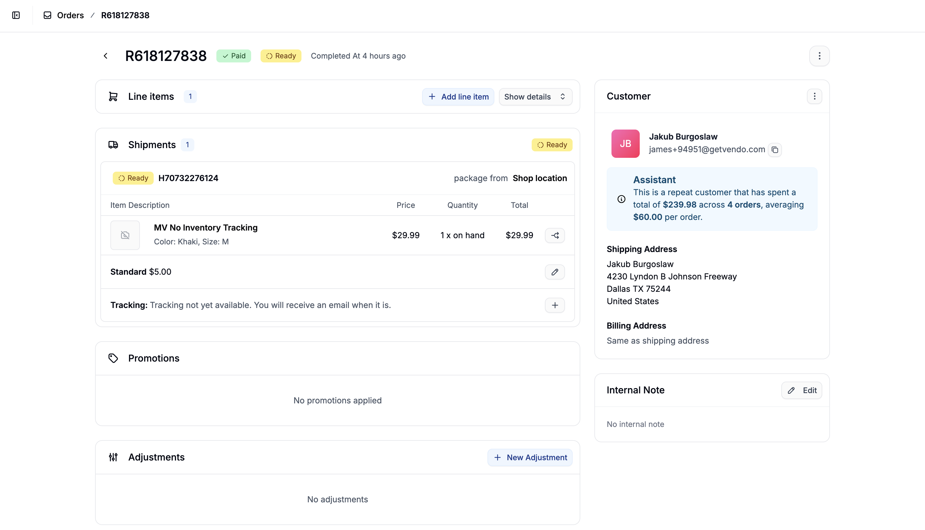 Refunding Orders - Spree Commerce documentation