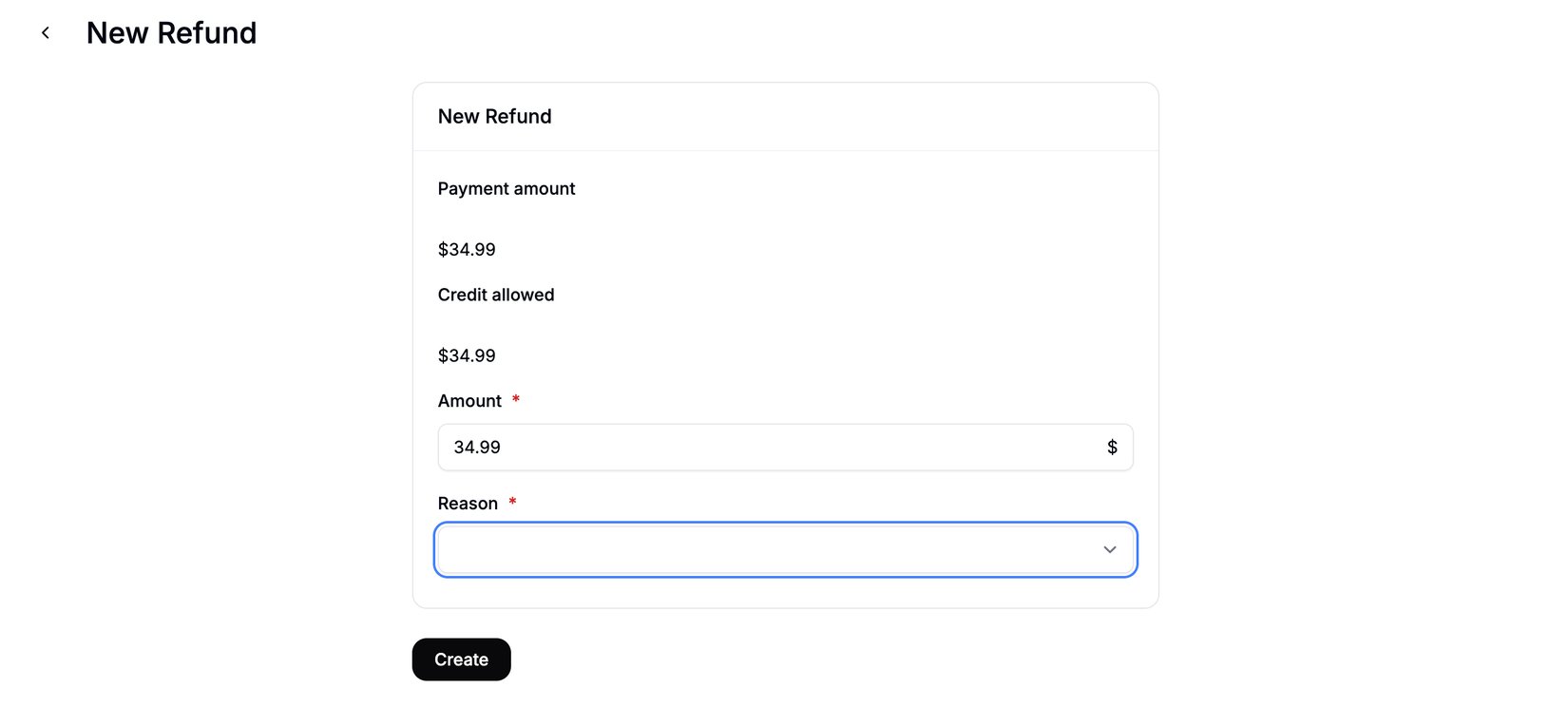 Refunding Orders - Spree Commerce documentation