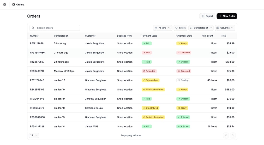 Creating Orders - Spree Commerce documentation