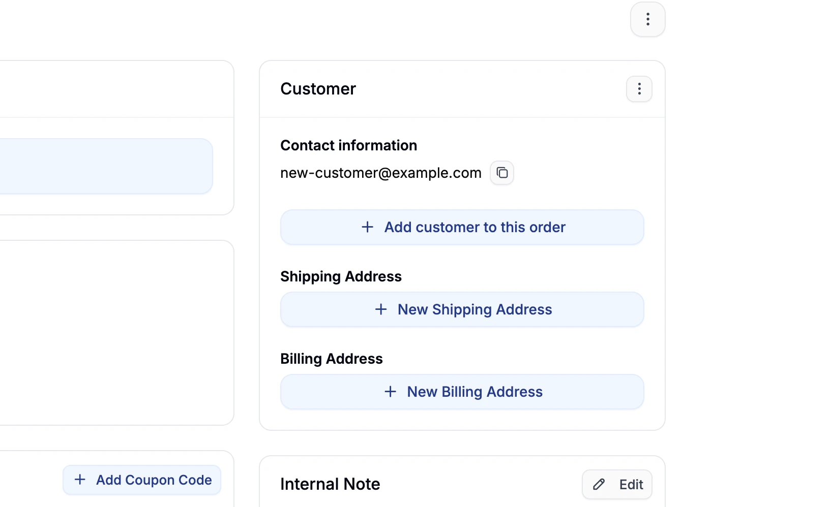 Adding a new customer to an order on the fly in Spree Commerce
