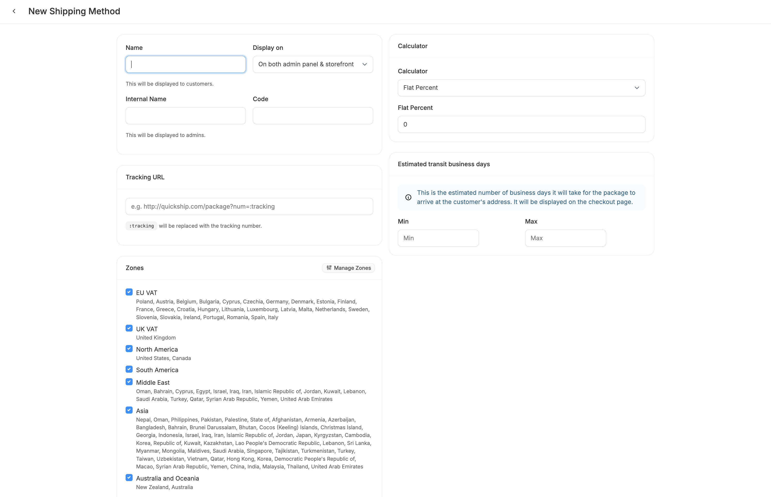 Adding a new shipping method in Spree