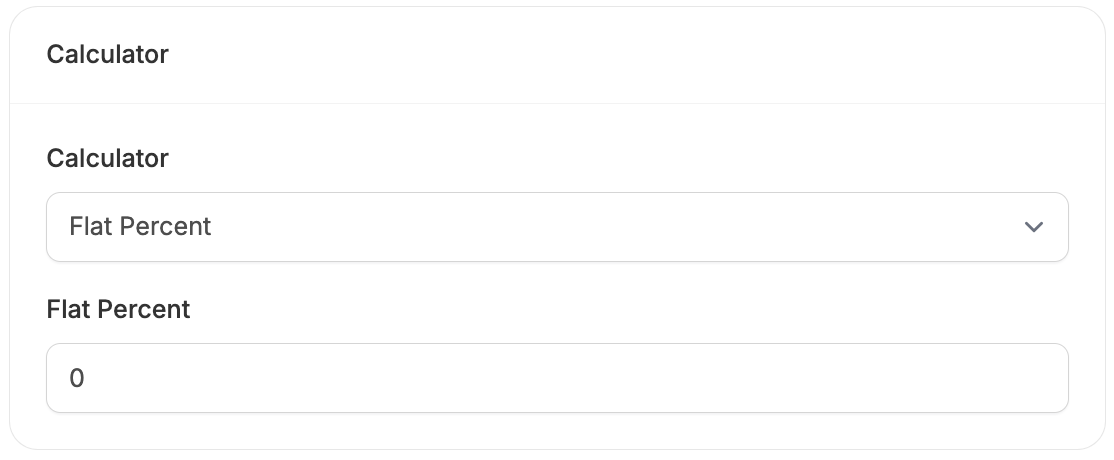 Choosing a shipping calculator in Spree