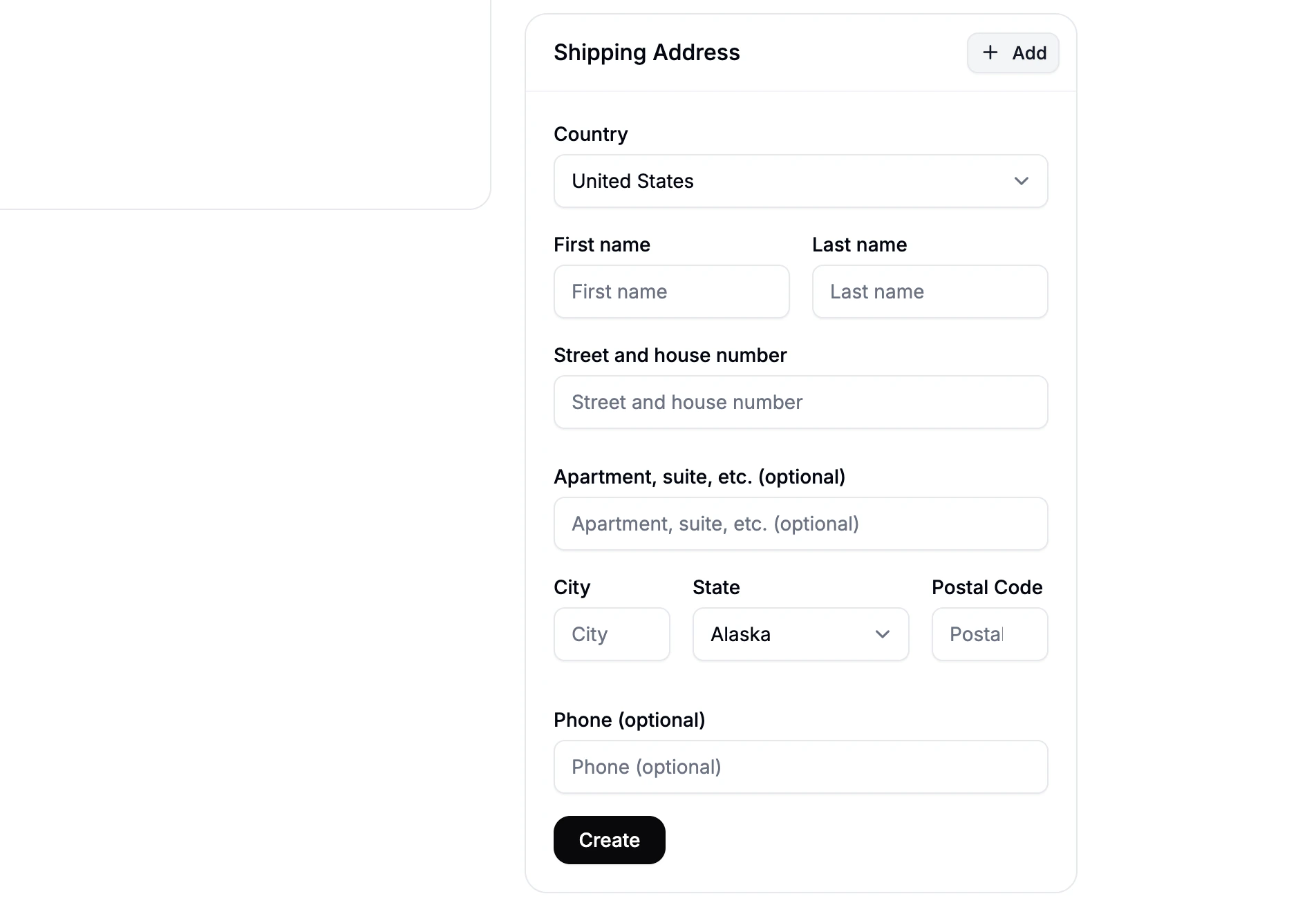 Adding a shipping address to a customer in Spree Commerce