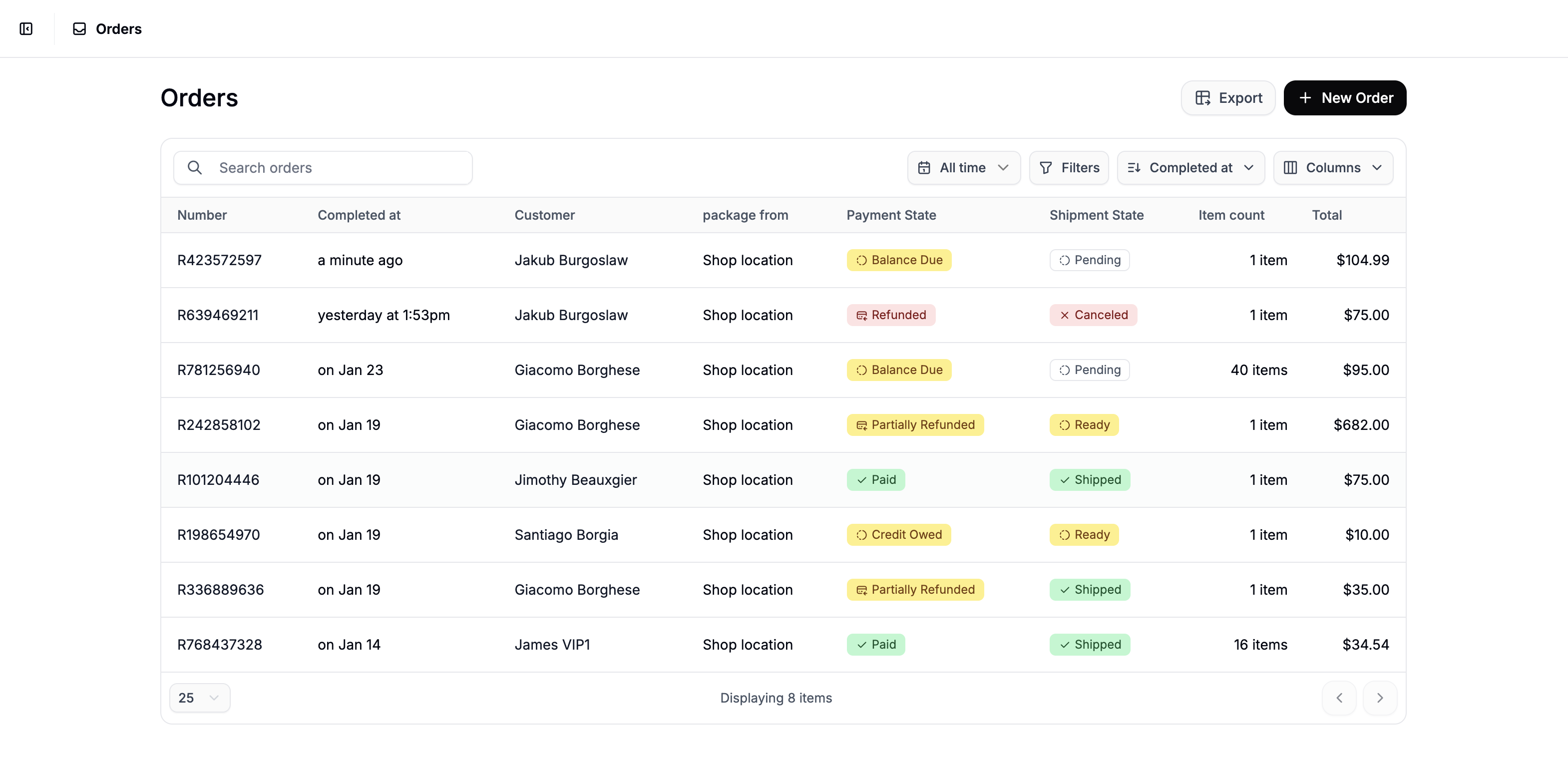 Processing Orders - Spree Commerce documentation
