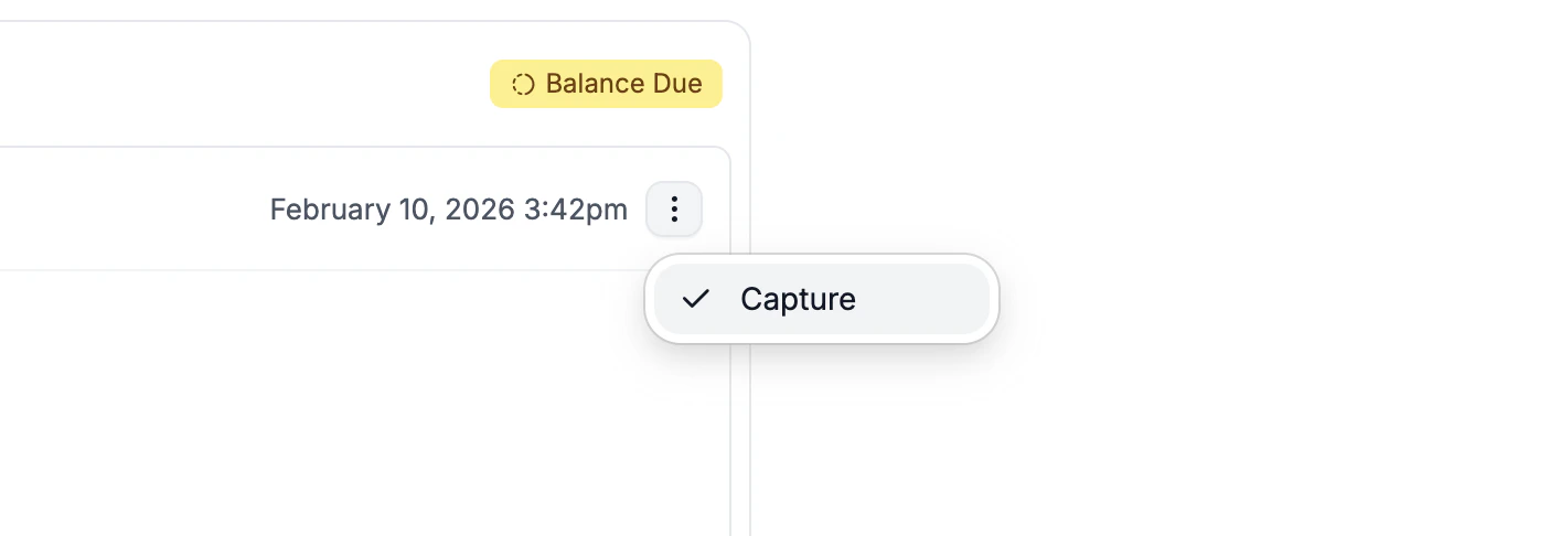 Manually capturing payments in Spree Commerce