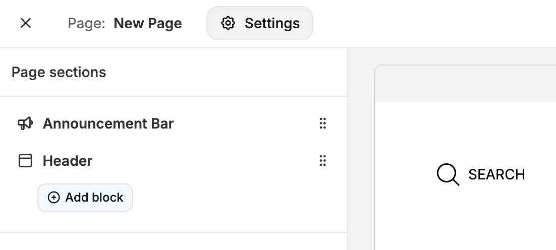 Modifying page settings in Spree Commerce
