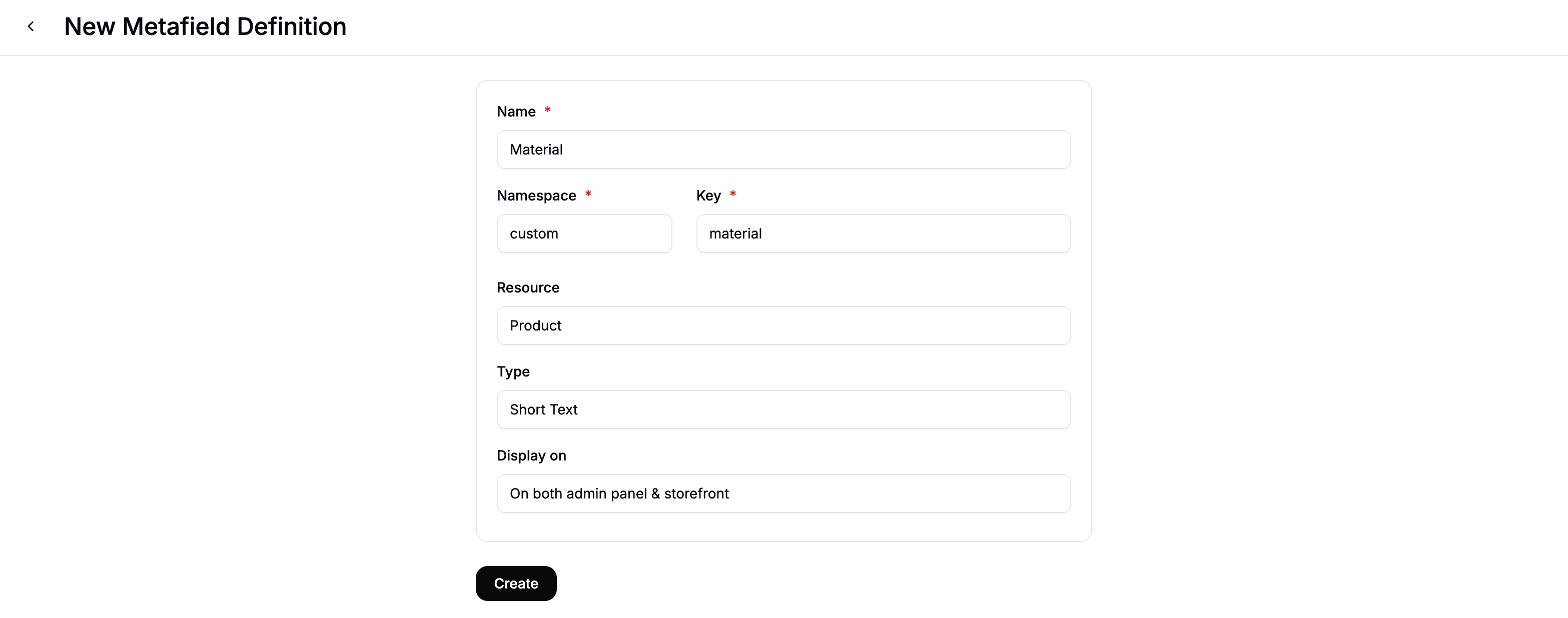 Adding a new custom product field in the Spree Commerce dashboard