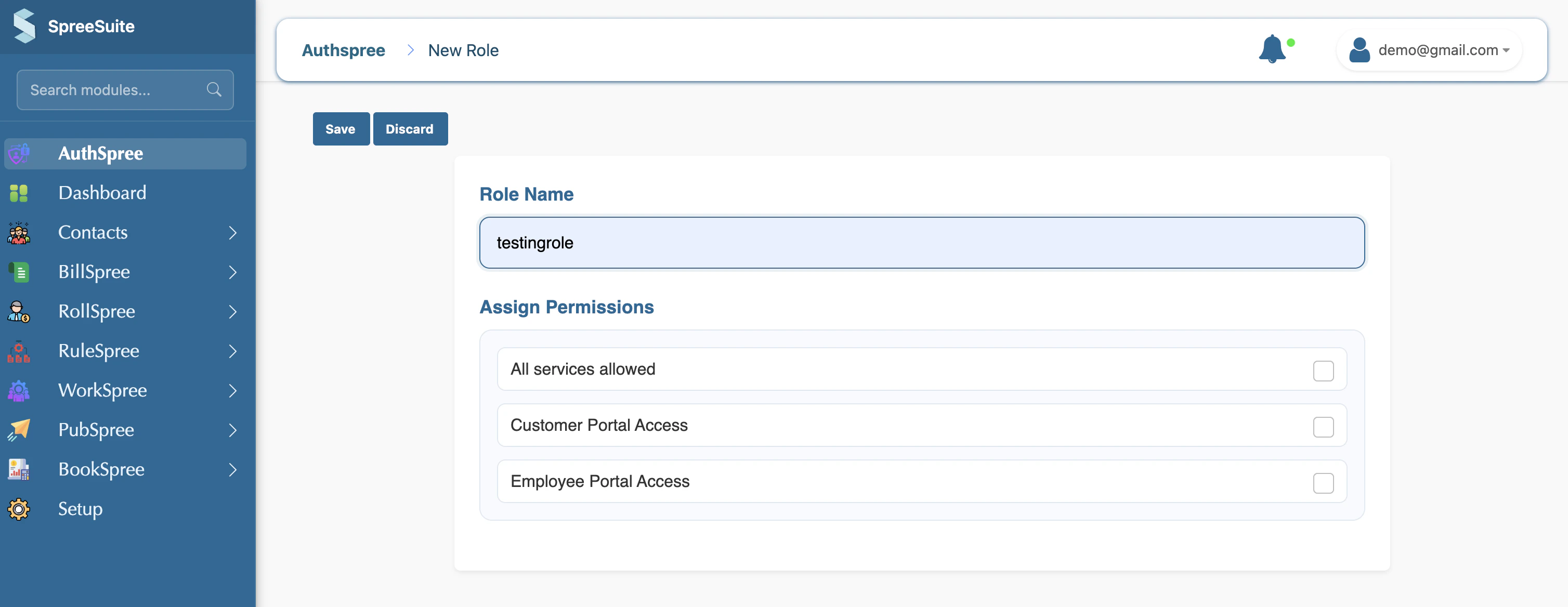 Chart of Accounts Tree View
