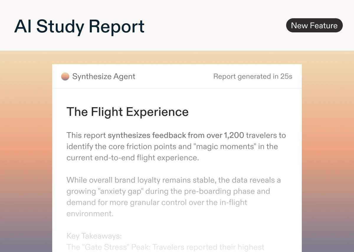 New: AI Study Report
