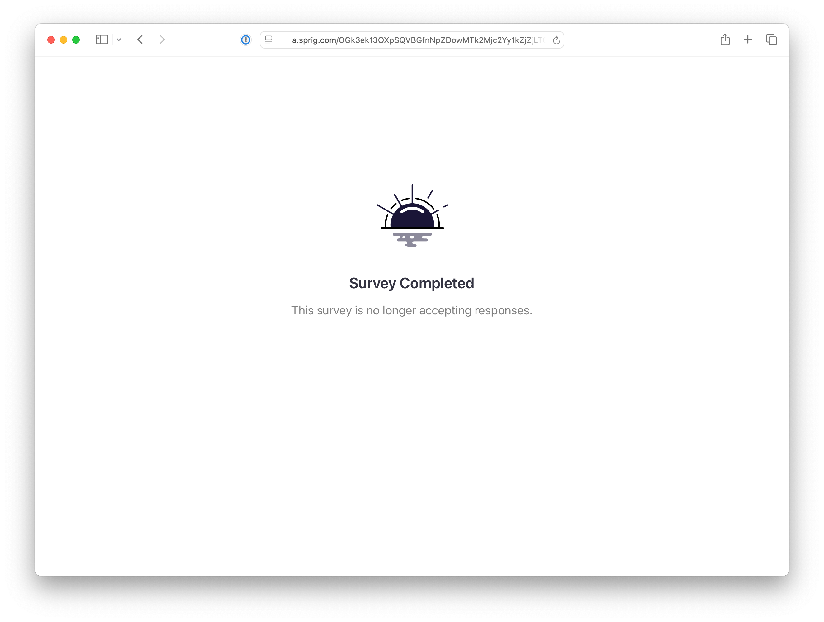 Closed Survey