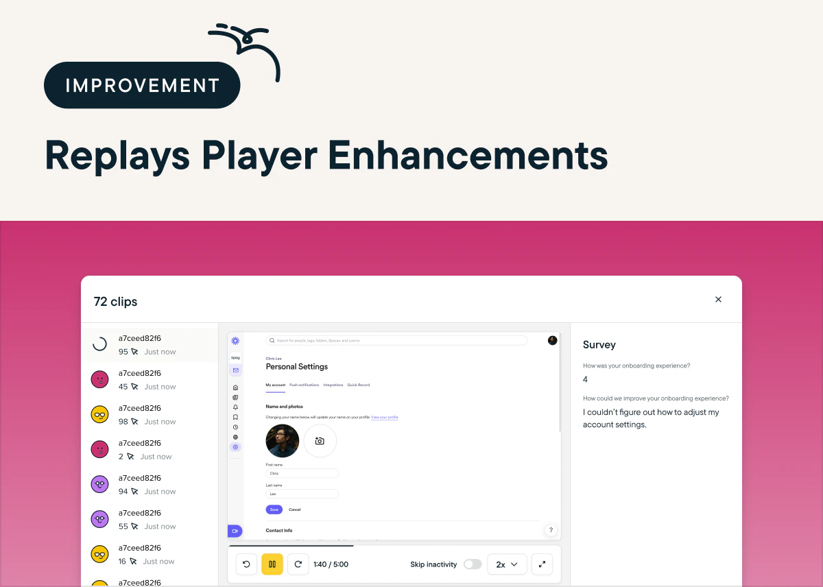Review Replays in a Flash with Speed Controls and Improved View