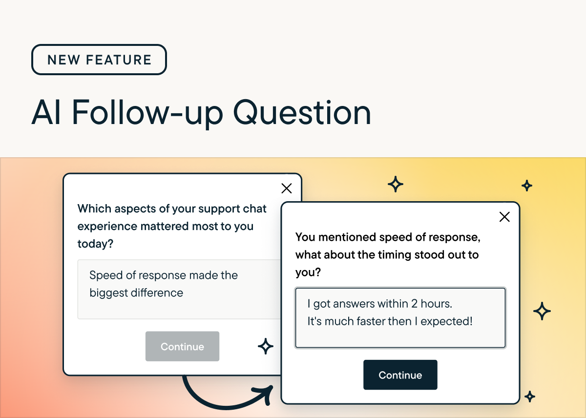 AI Follow Ups - Sprig Docs