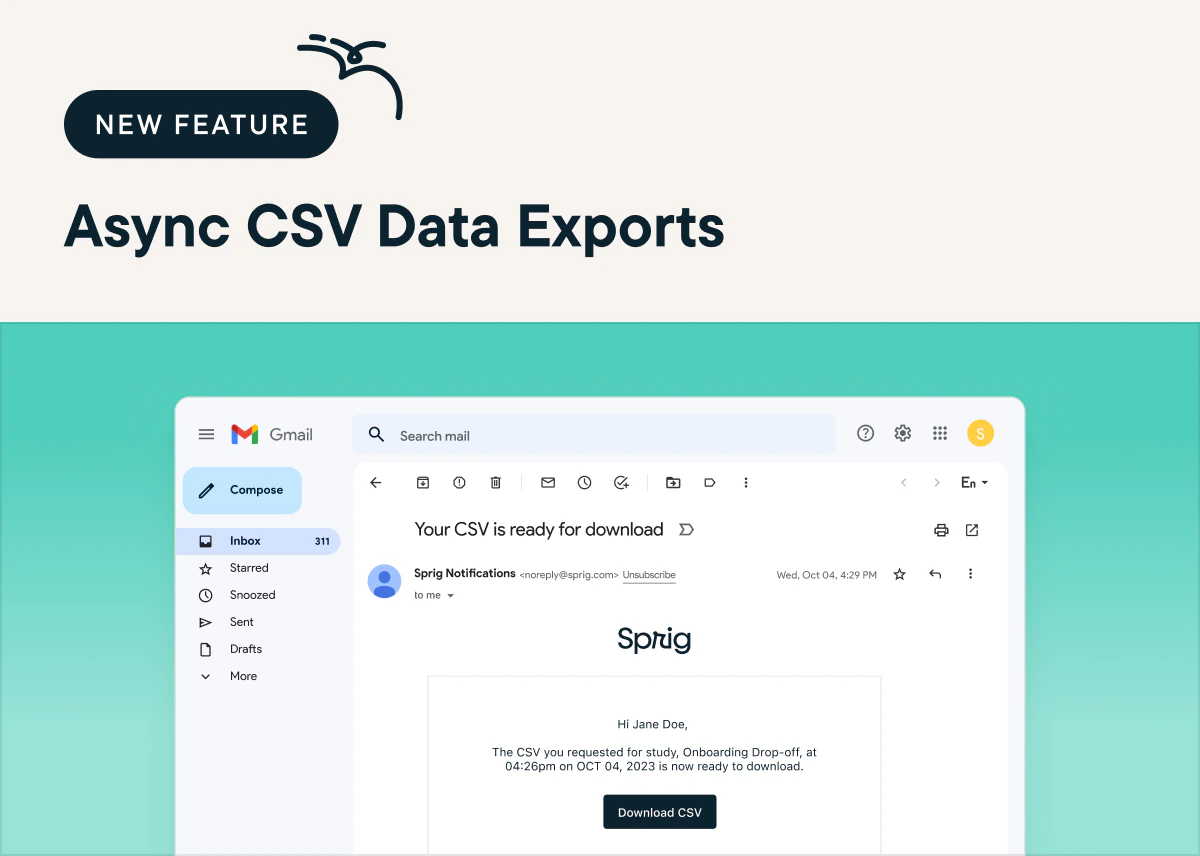 Easily Download Large Study Data Files With New Email Delivery