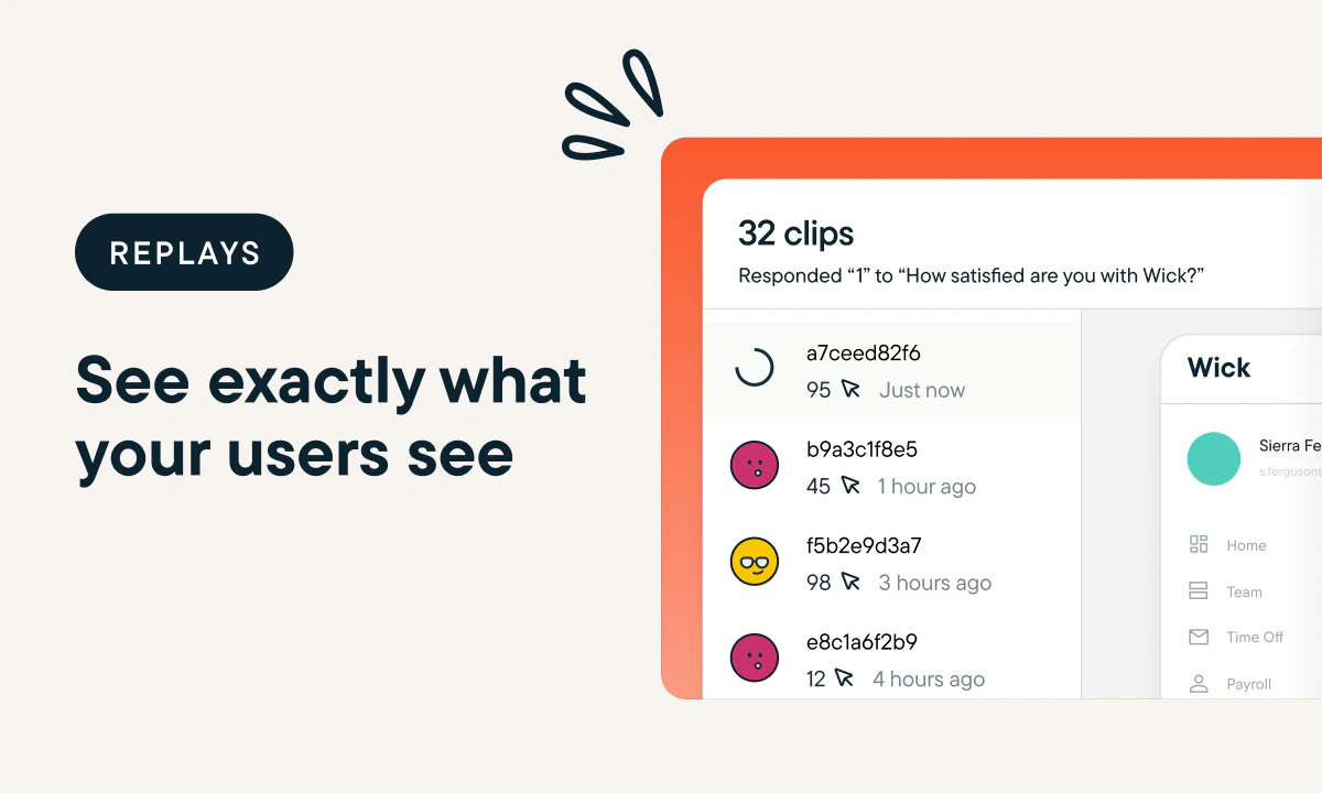 Get an Inside Look at Your Users’ Product Experience with Sprig Replays