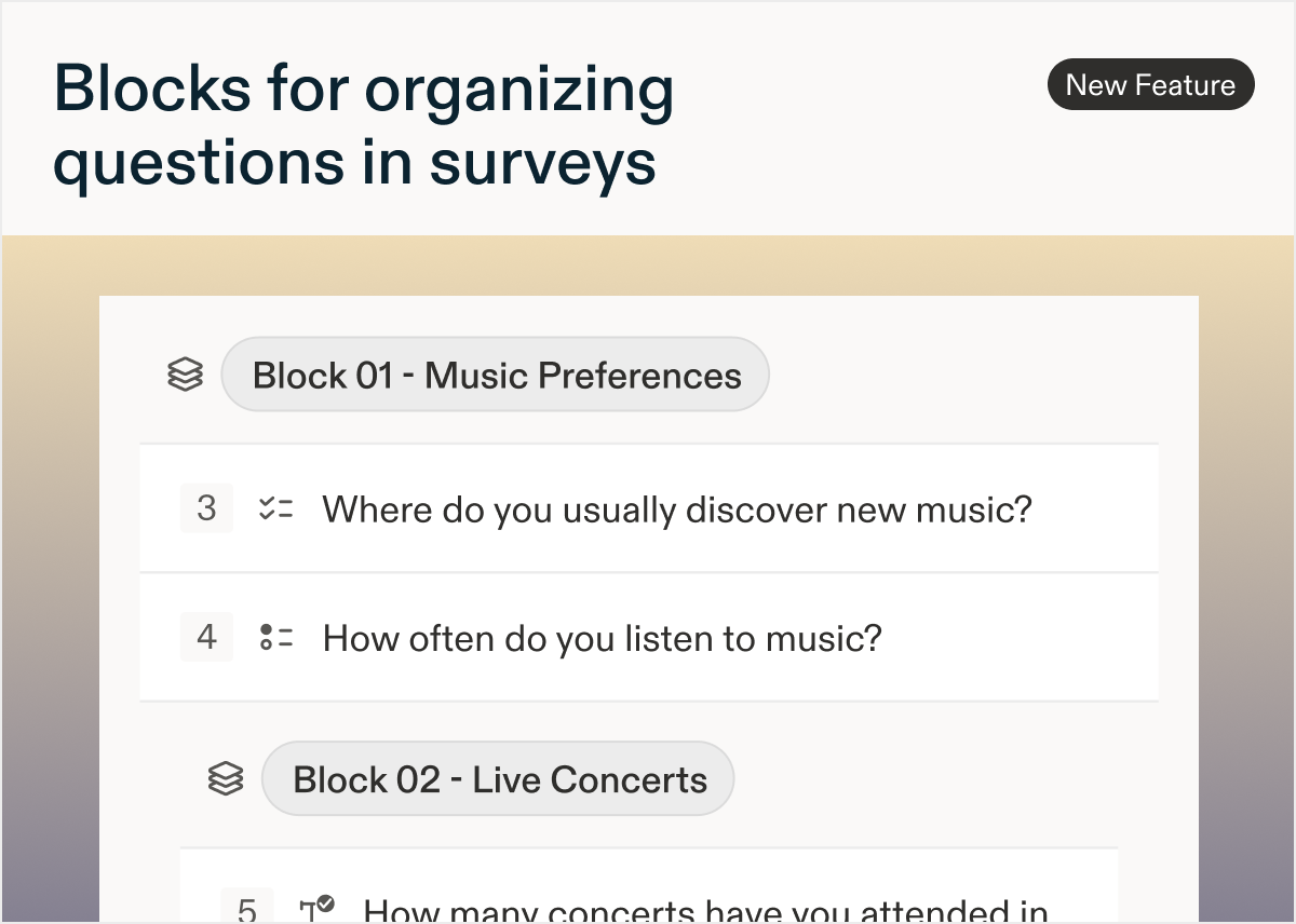 Survey retake option setting with two choices, “Unlimited responses” and “One response per respondent,” with a cursor selecting “One response per respondent.”