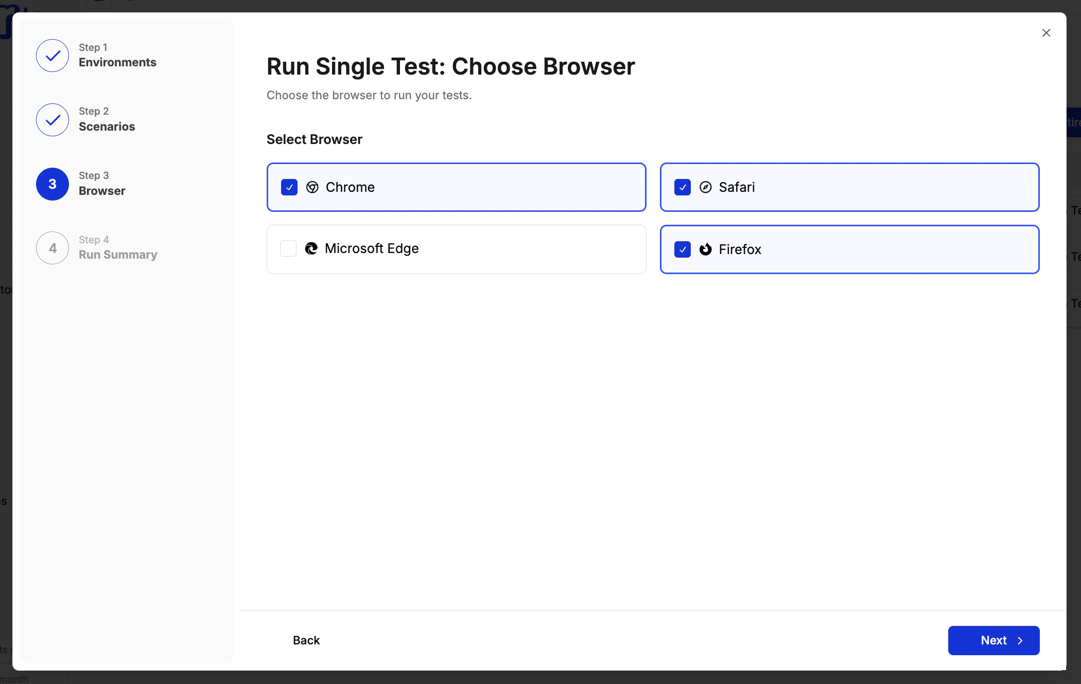 Choose Browser