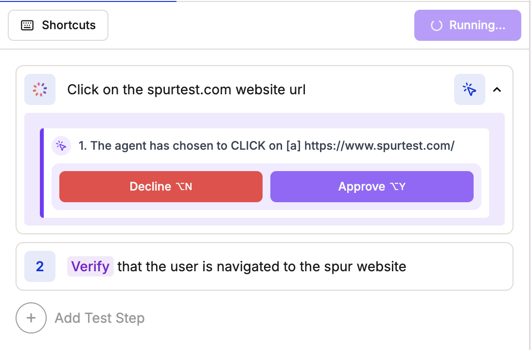 Action Review and Approval