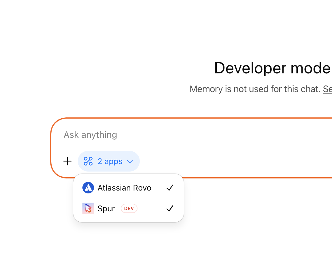 Using the Spur MCP alongside Jira