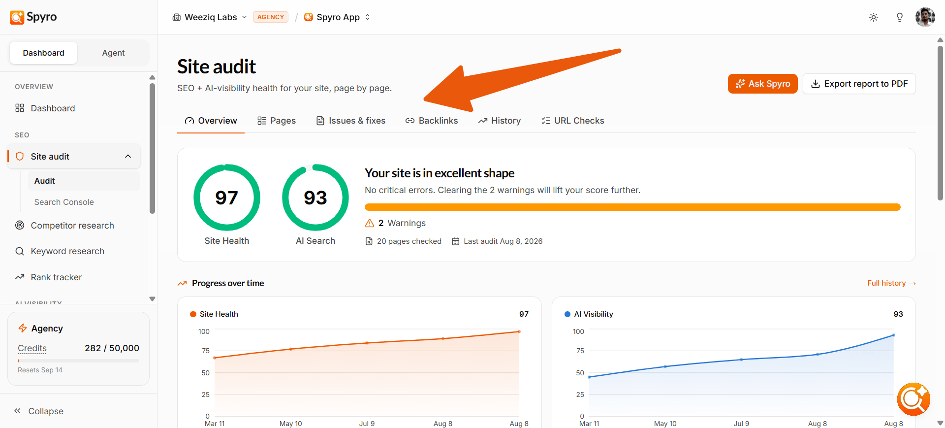 Site Audit 1