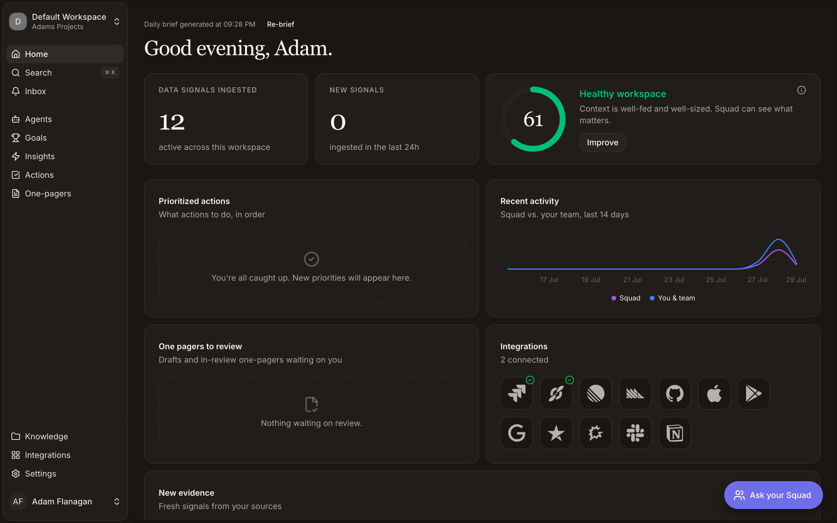 Dashboard