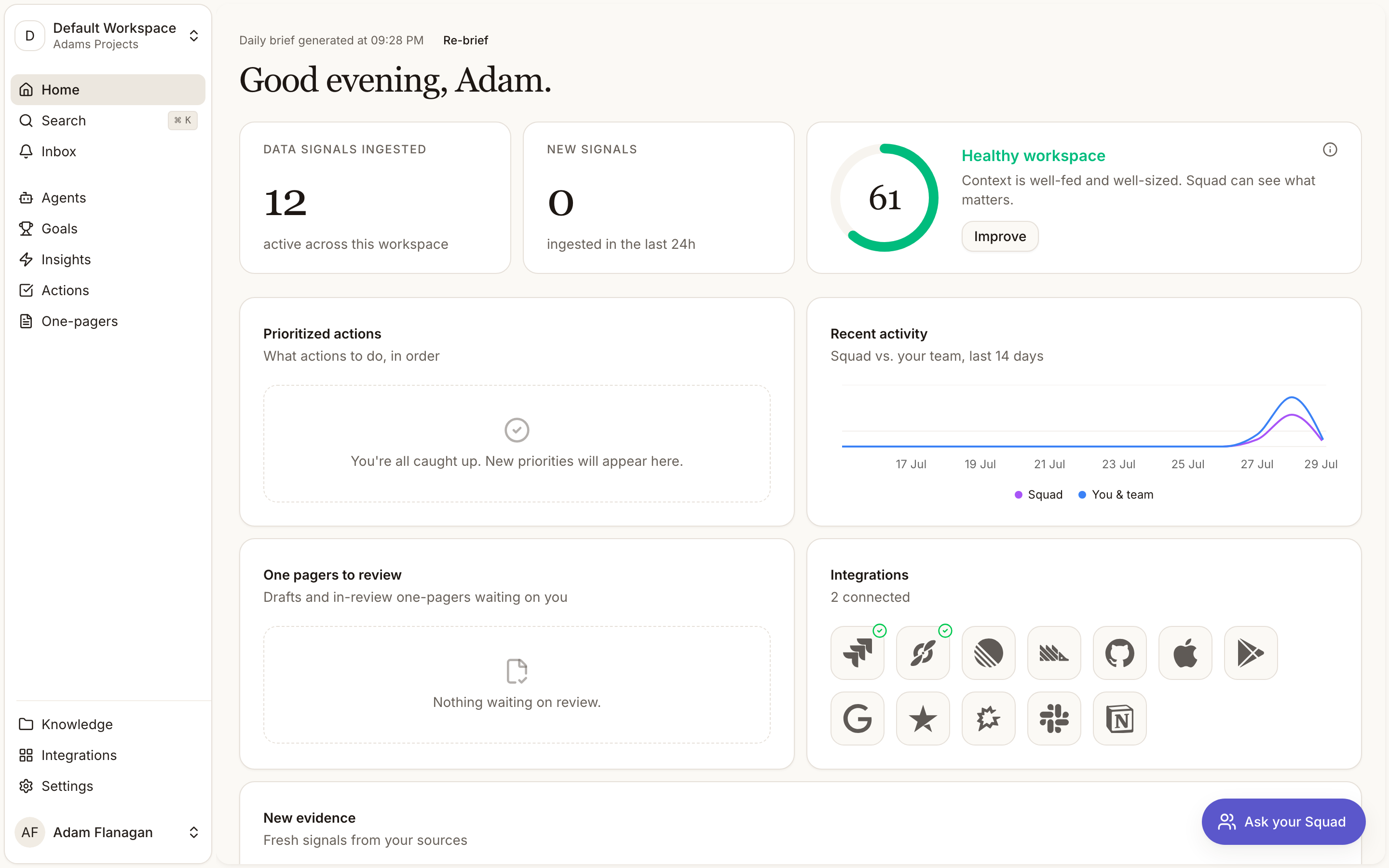 Dashboard