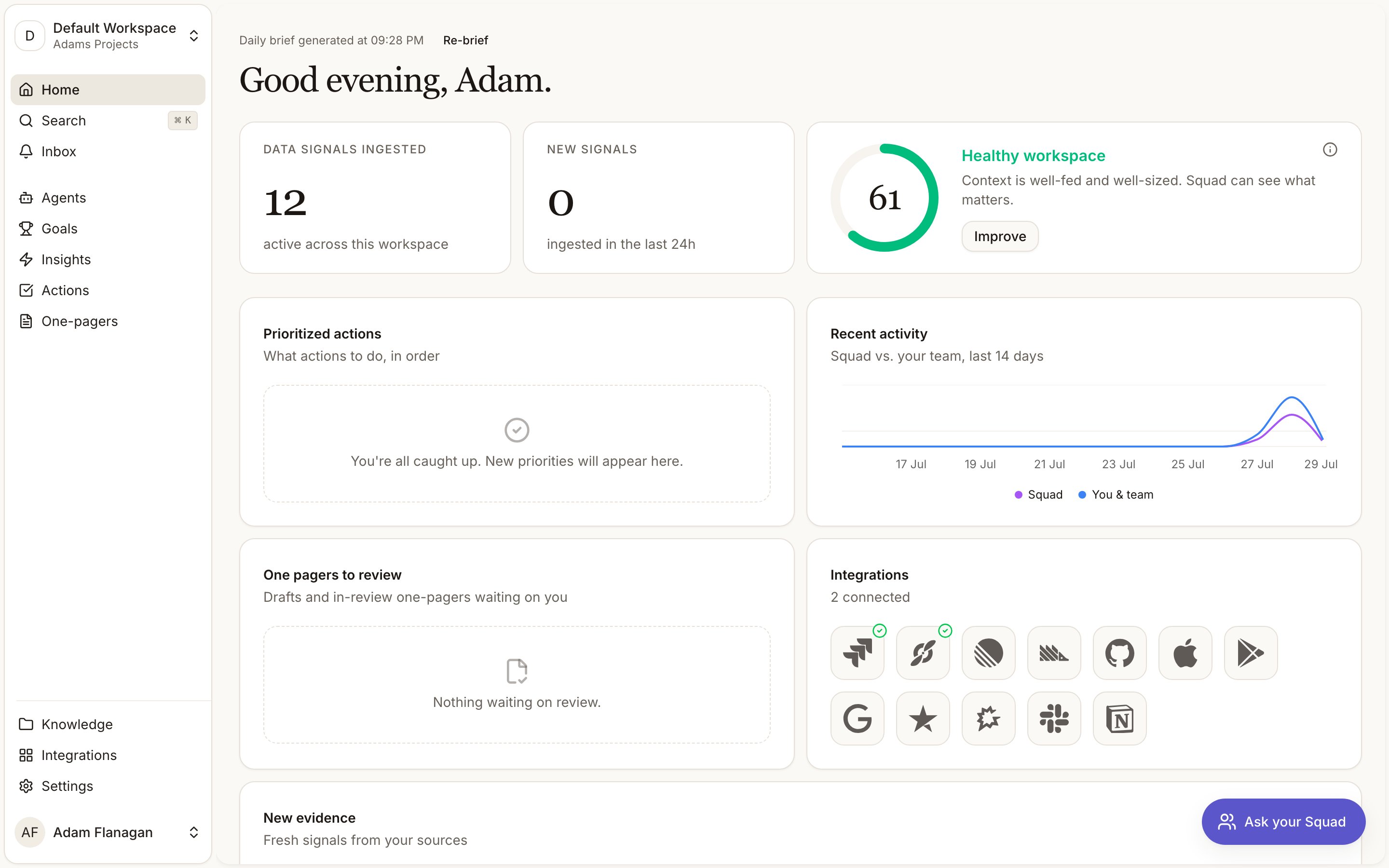 Dashboard