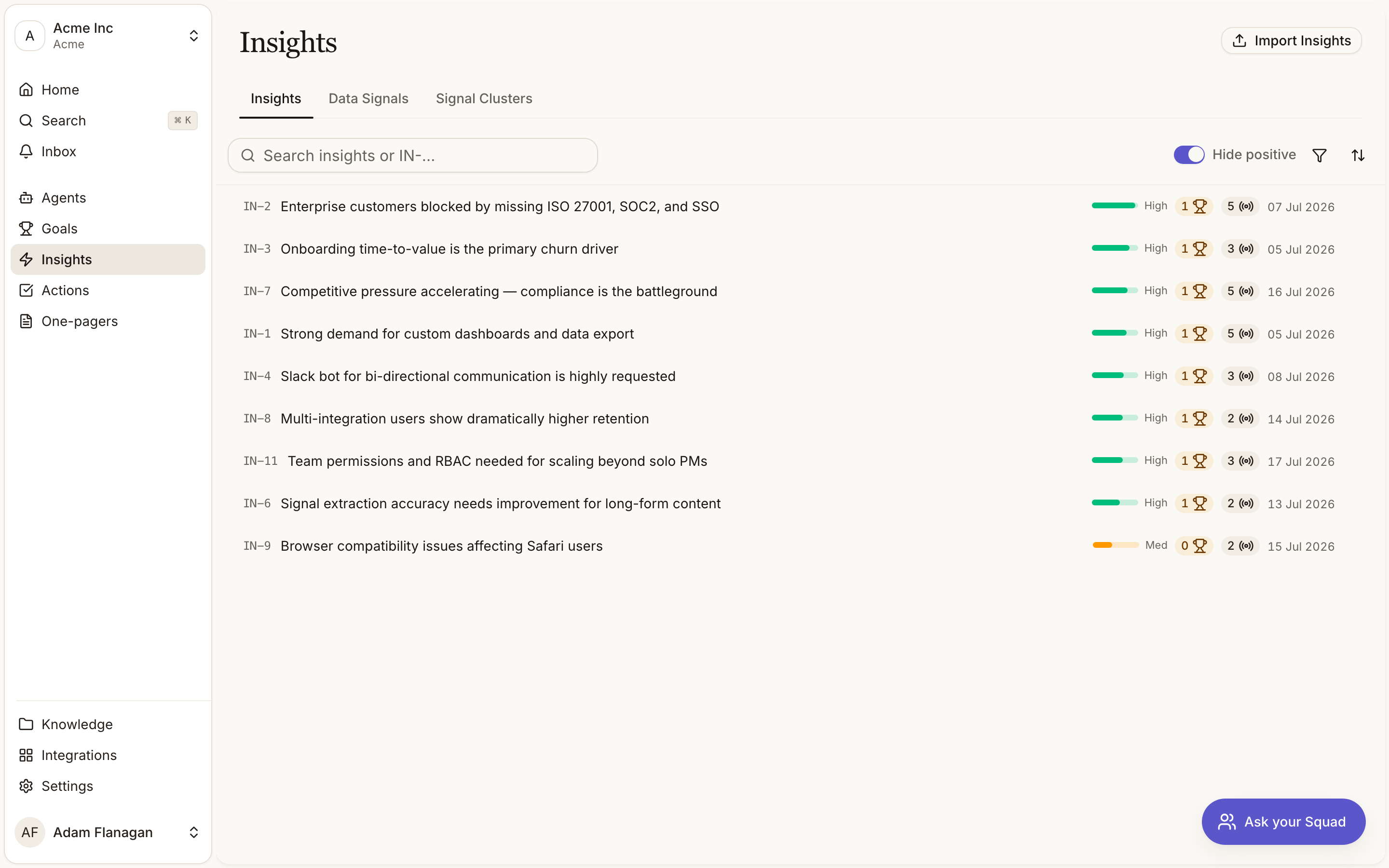 Insights