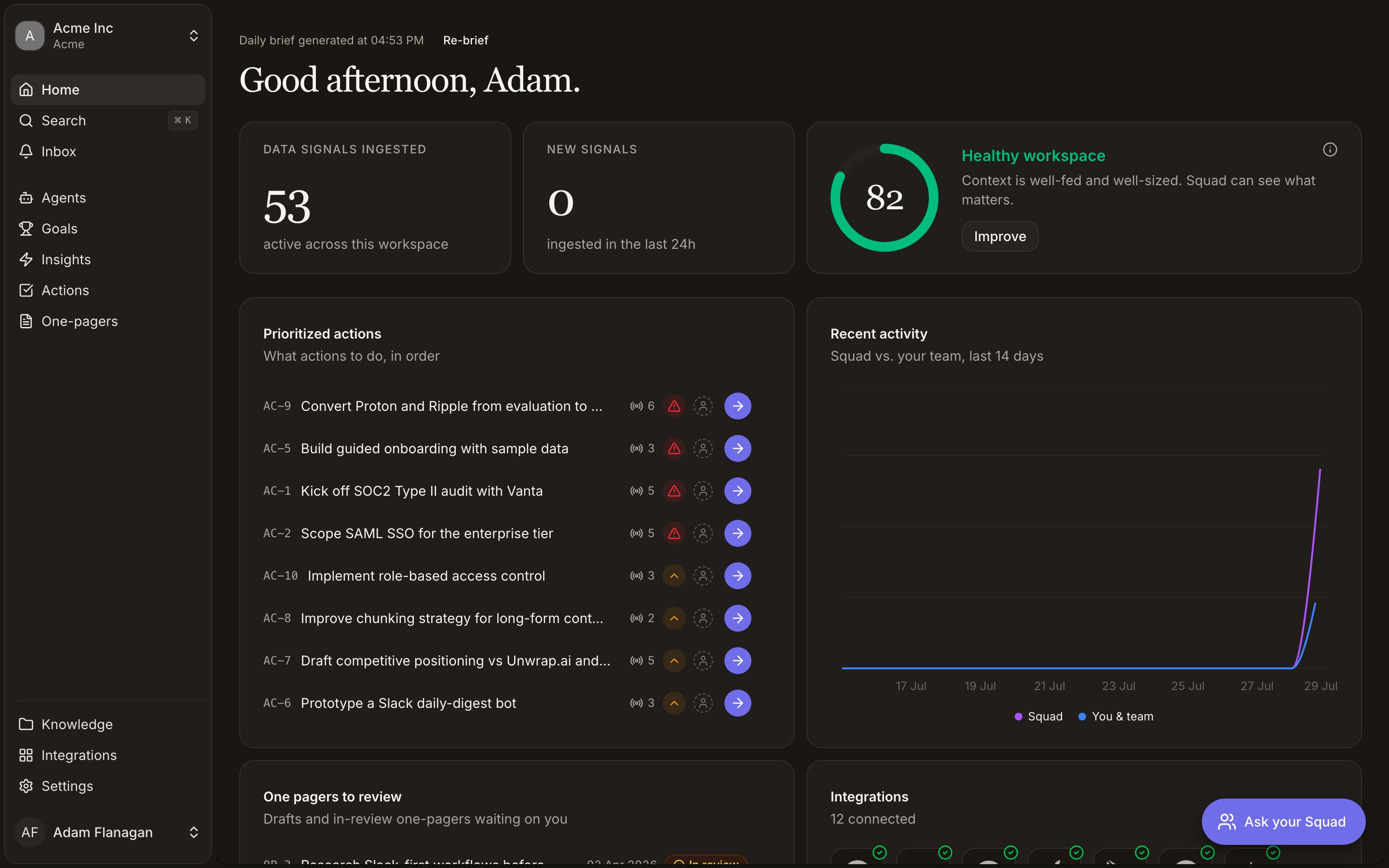 Dashboard