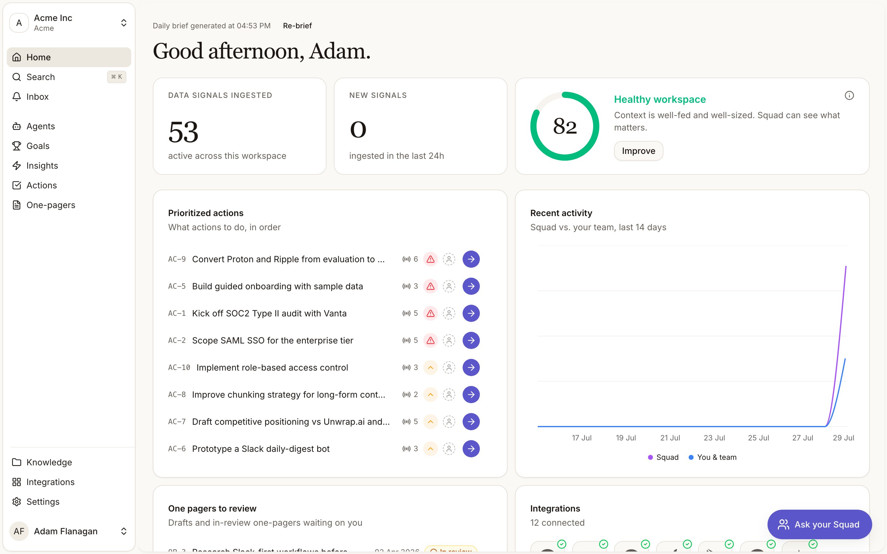 Dashboard