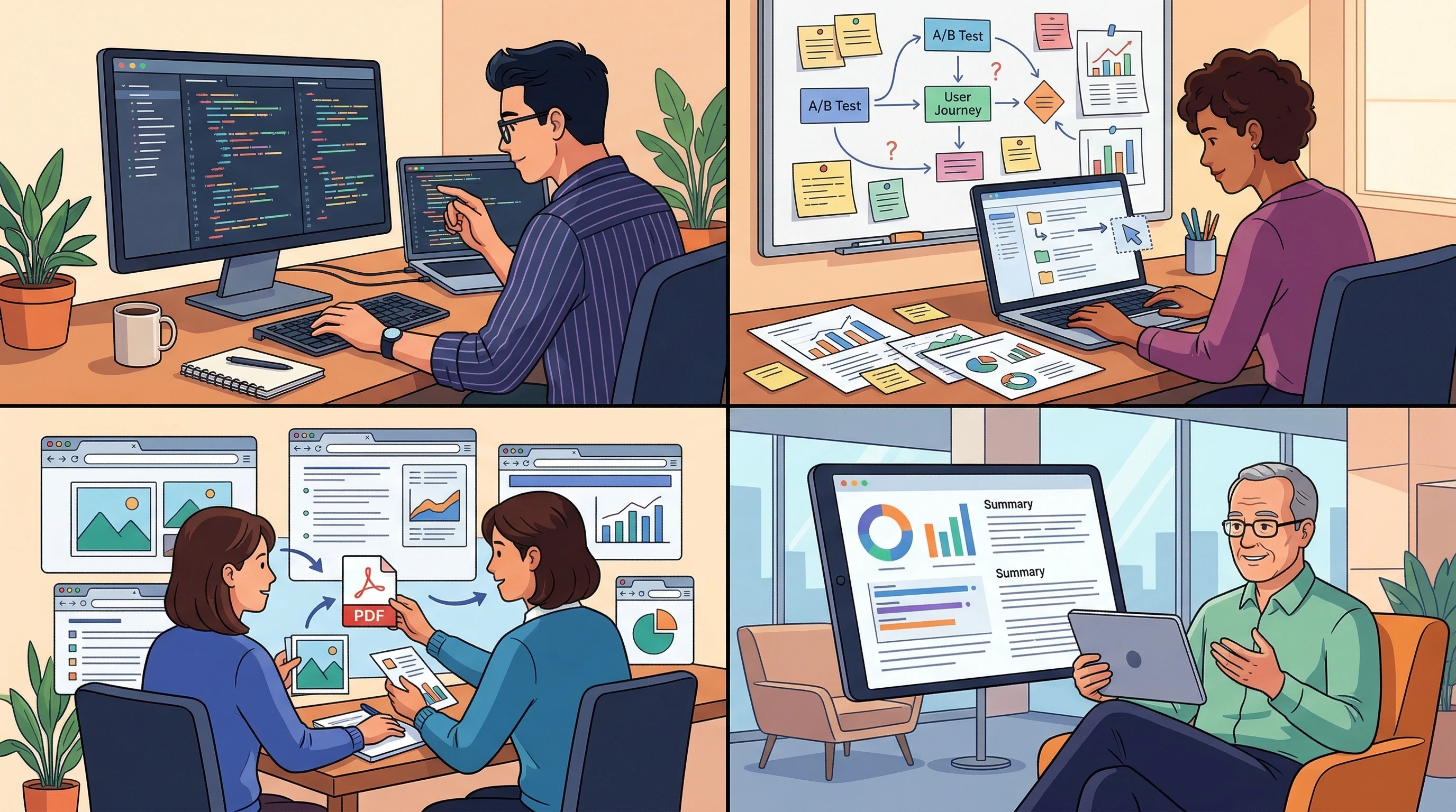 灵思协作场景示意图