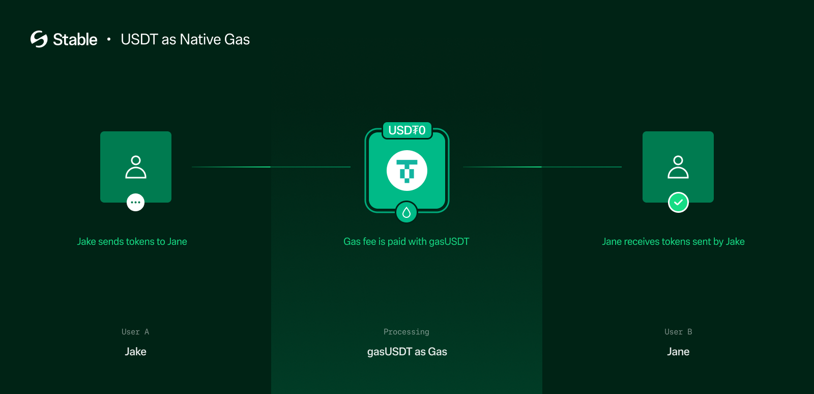 USDT as Native Gas