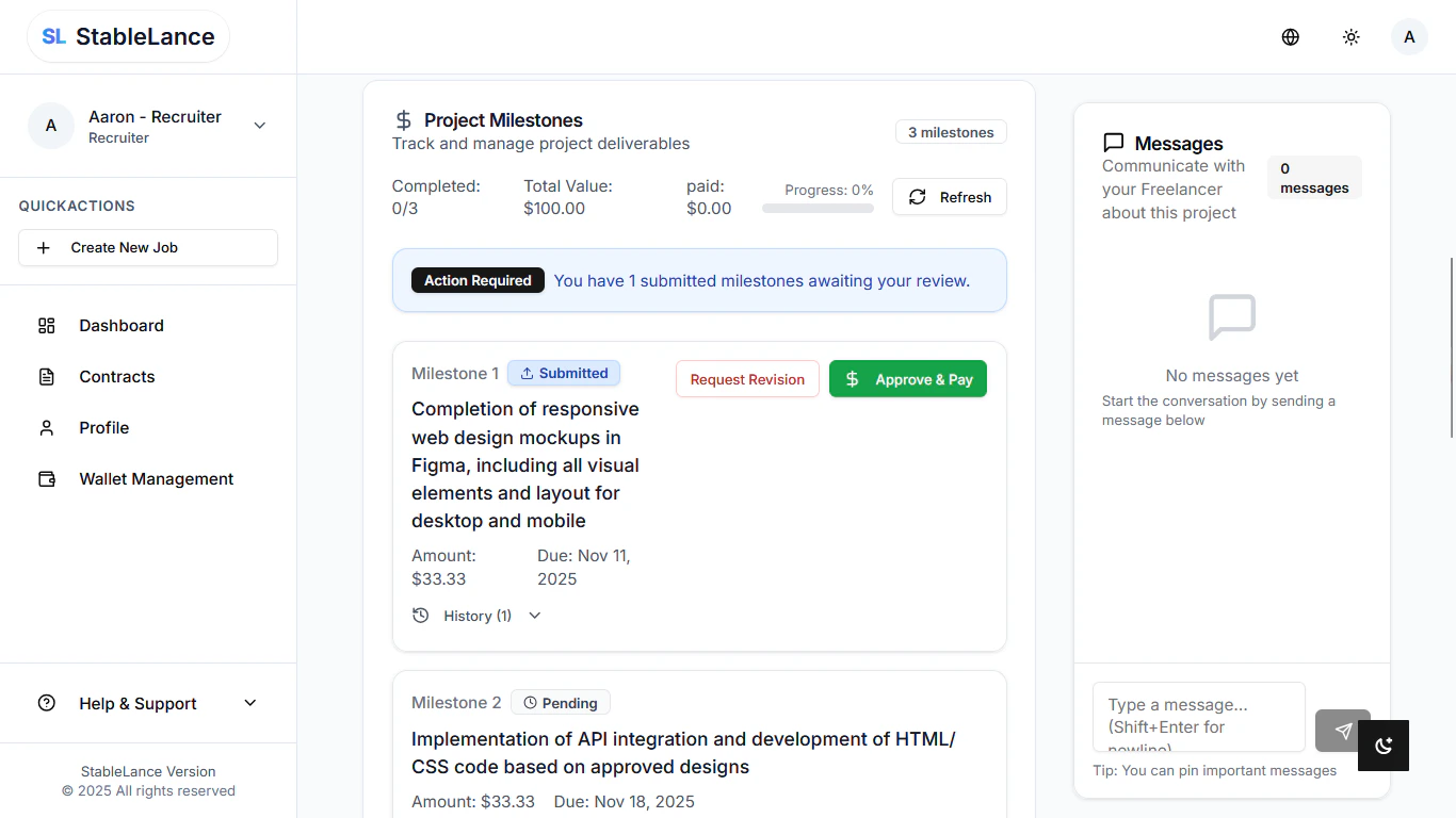 Screenshot of a deployment confirmation message that says All checks have passed.