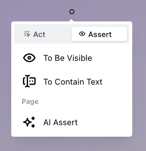 Assertion Interface