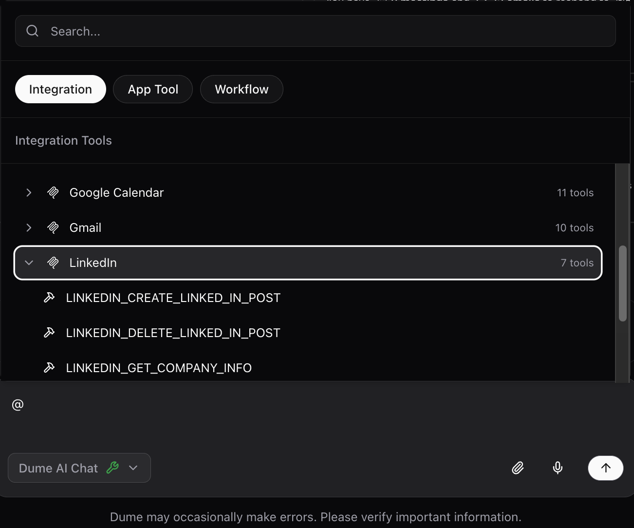 How to use MCP in chatbox using @ Use MCP using @