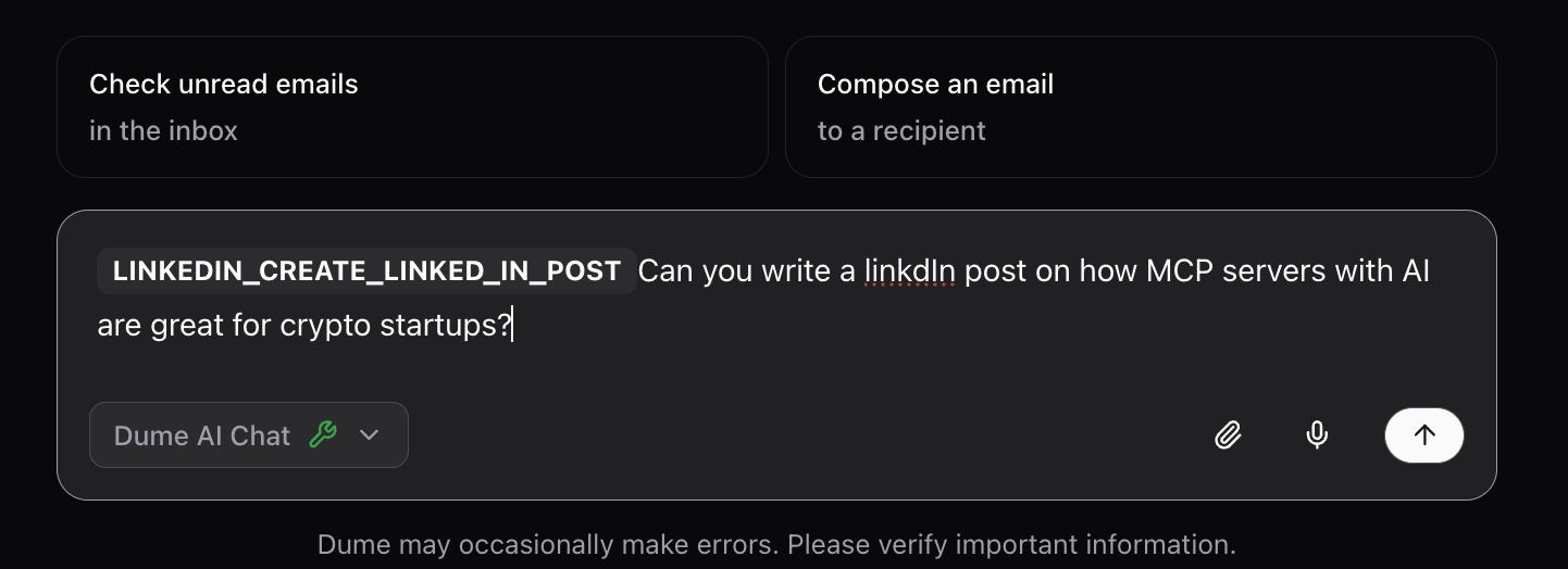 How to use MCP in chatbox Use MCP