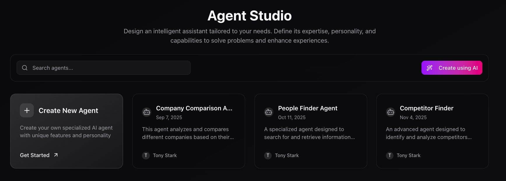 Dume.ai Agents Agents Dume.ai