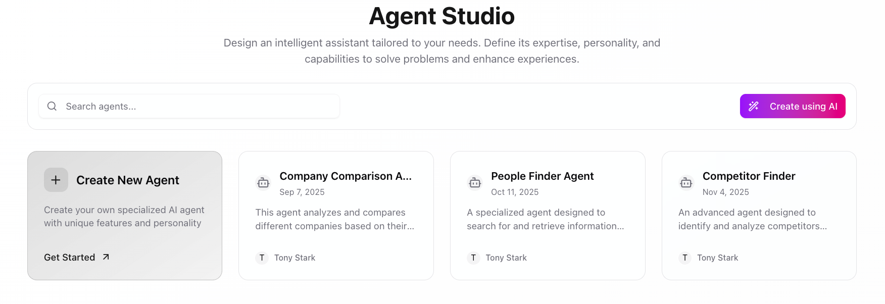 Dume.ai Agents Agents Dume.ai