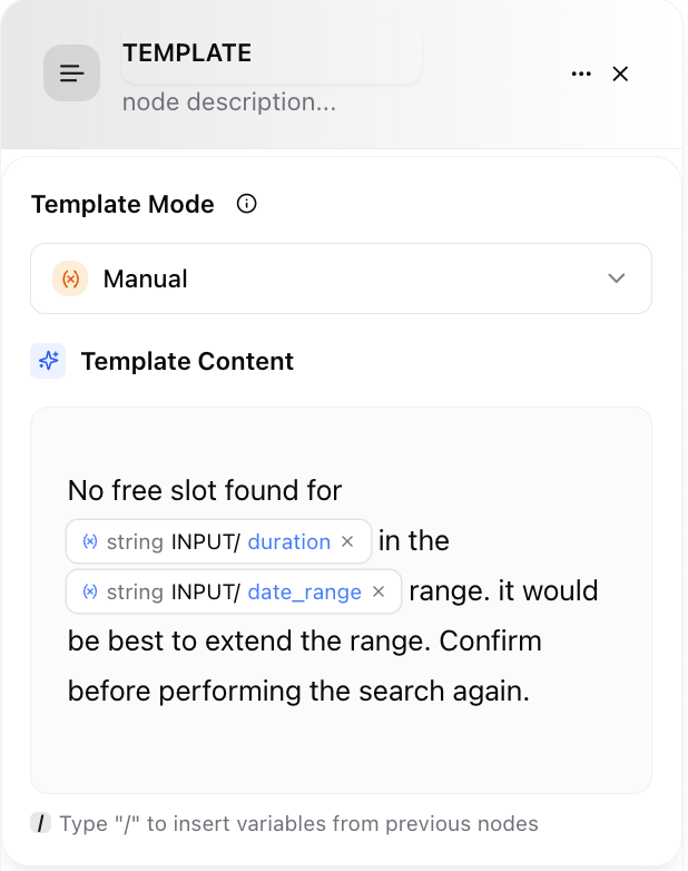 Dume.ai Workflow Template configure Workflow Dume.ai template configure