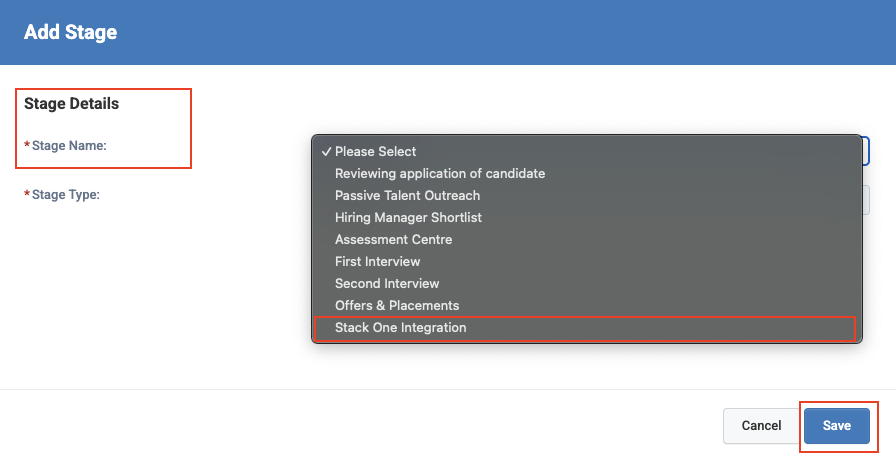 Eploy Integration app Stage