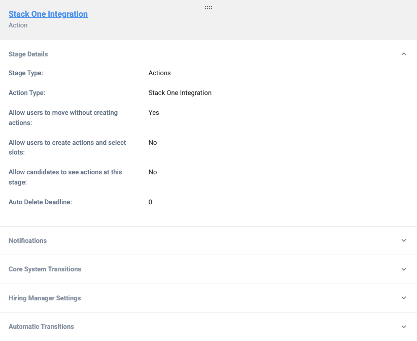 Eploy integration stage