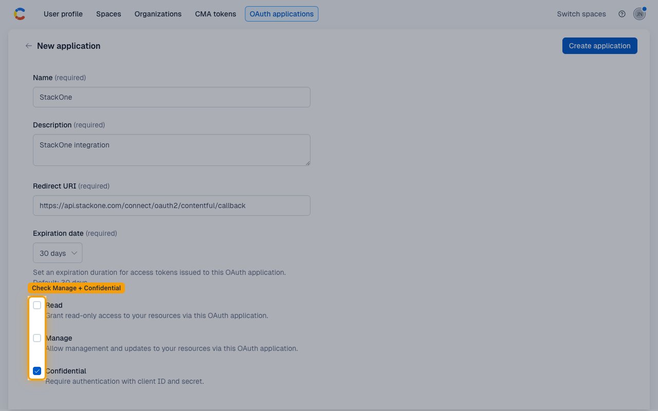 Application form showing Read, Manage, and Confidential checkboxes highlighted