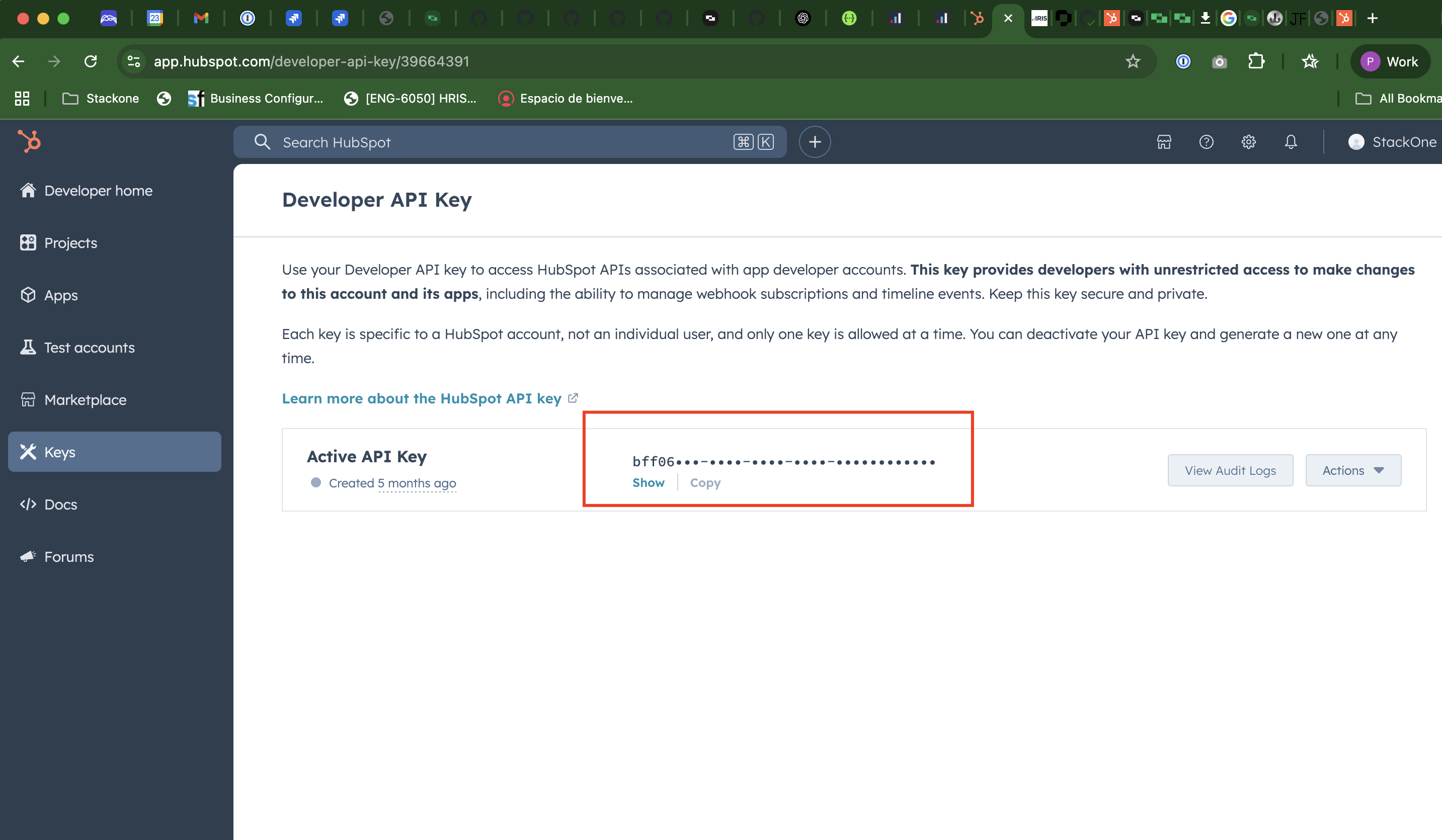 API Key