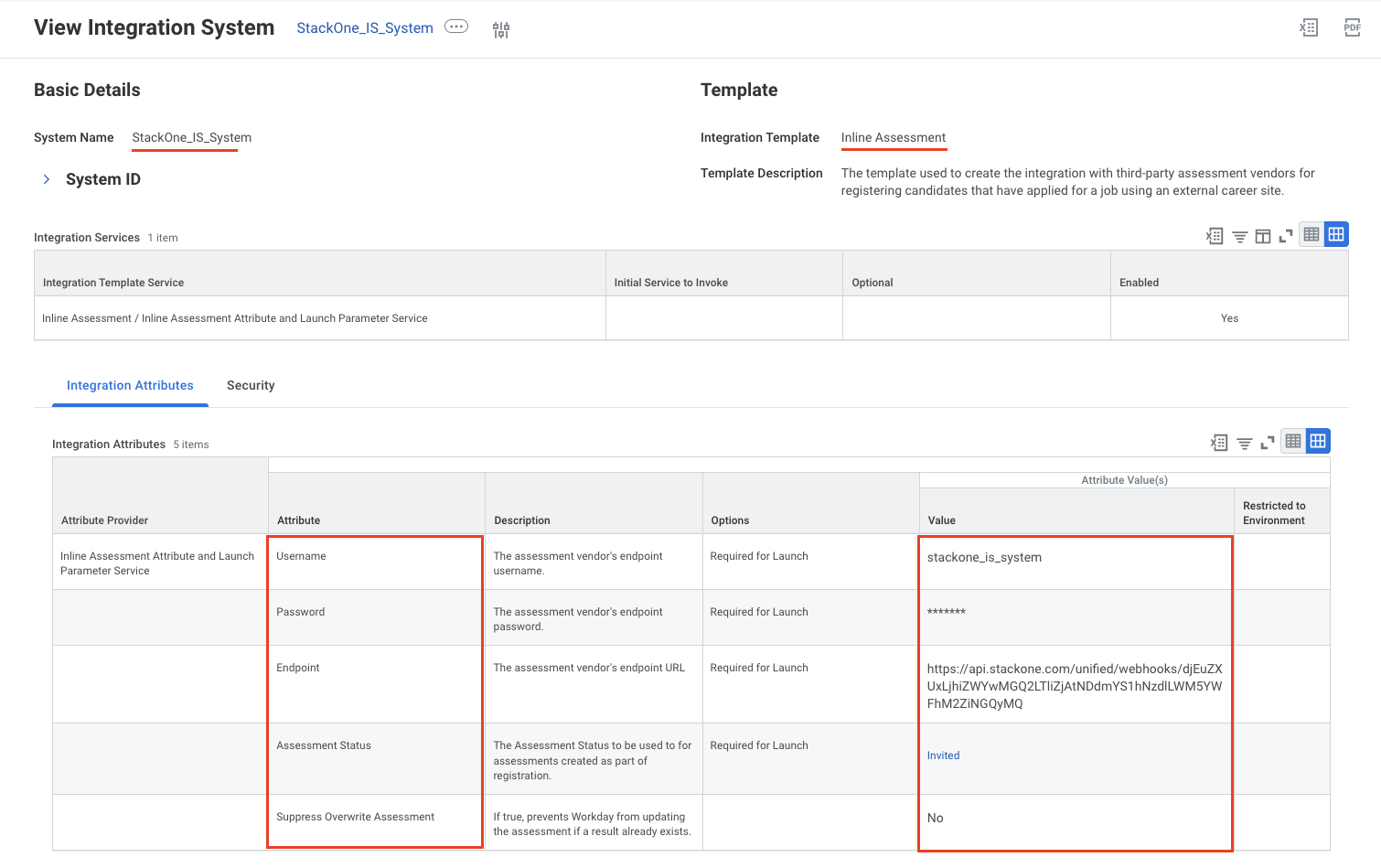View Integration System