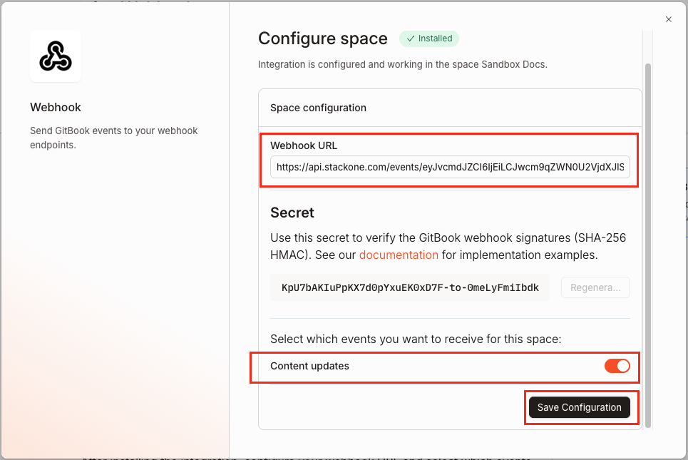Enable content updates