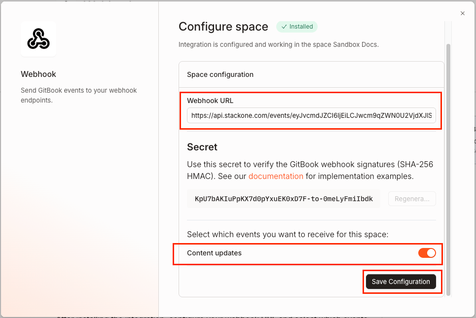 Enable content updates