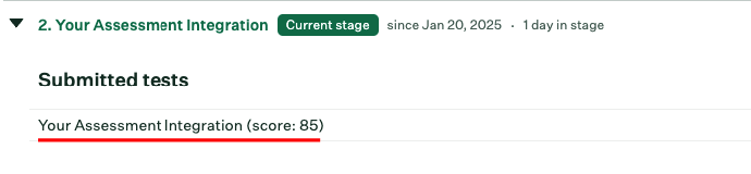 Updated Result