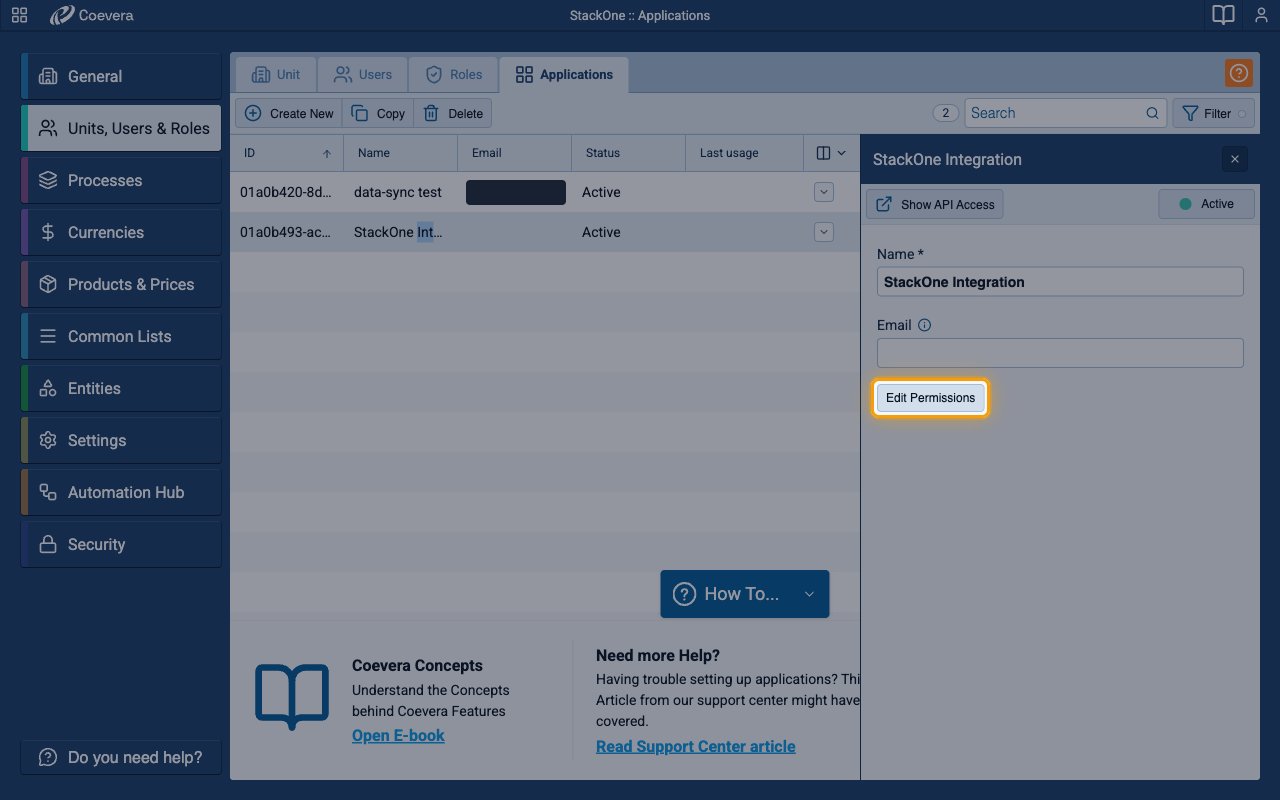 The application detail panel with the Edit Permissions button highlighted