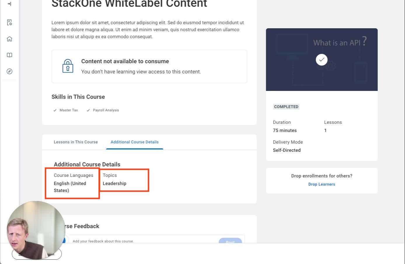 Categories and topics